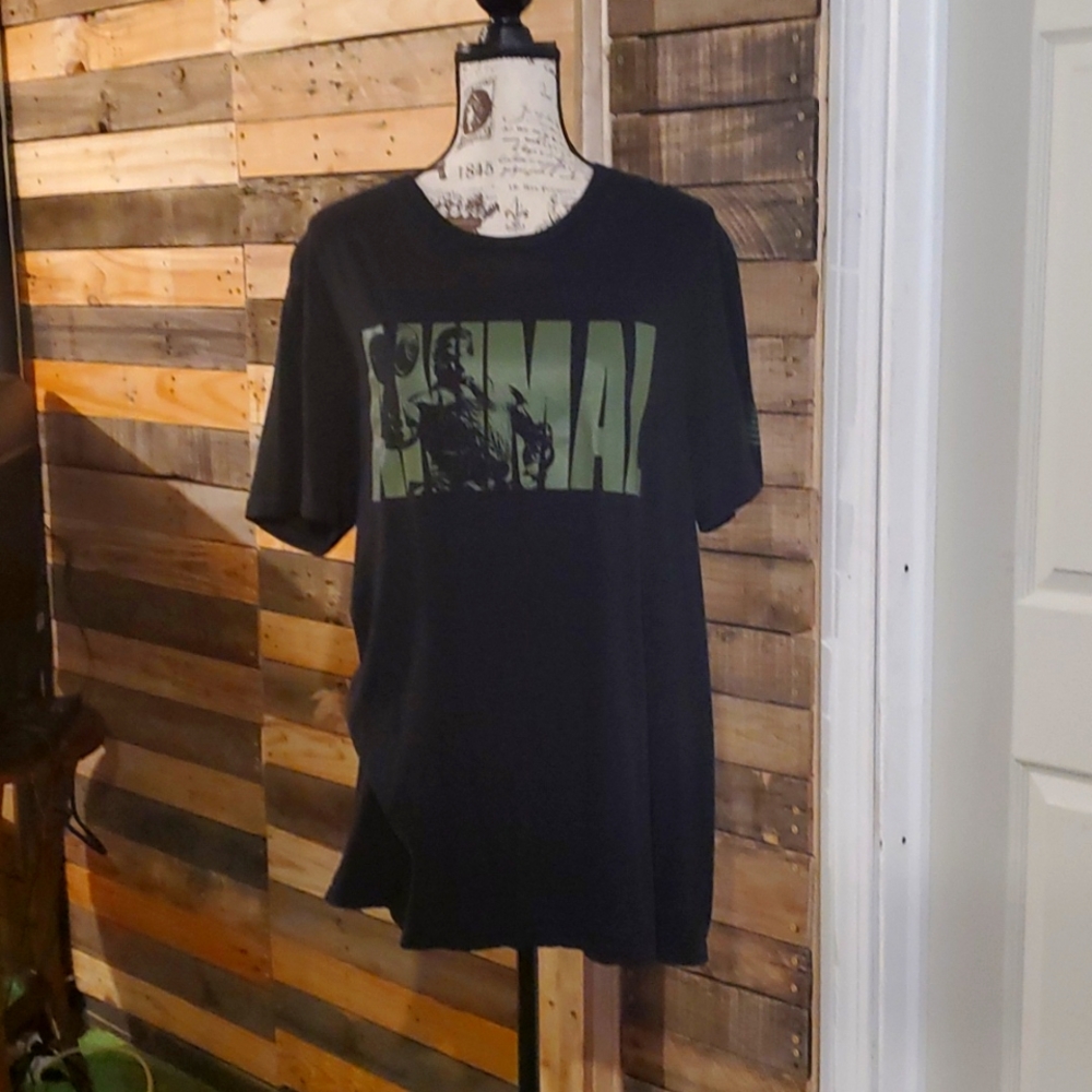 COPY - Iron Clad blk and army green tee-shirt 💜 💪 size XL